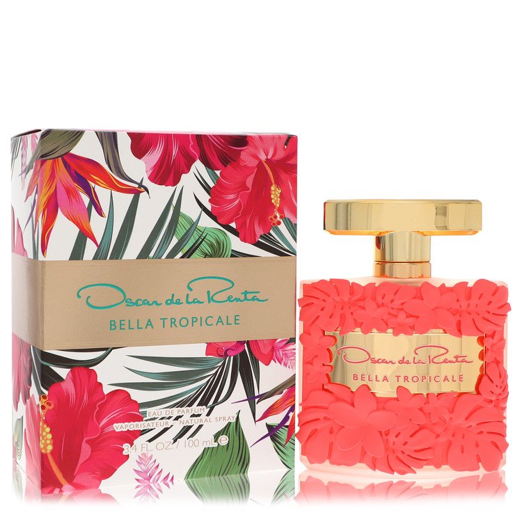 Oscar De La Renta Bella Tropicale by Oscar De La Renta Eau De Parfum Spray 3.4 oz Oscar De La Renta Bella Tropicale by Oscar De La Renta Eau De Parfum Spray 3.4 oz